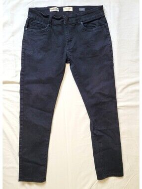 Scott James Men’s W31x30 Black Slim Fit Stretch Jeans Pants